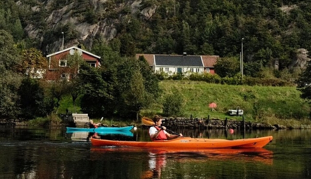 Kristiansand: Kayaking River Tour Adventure
