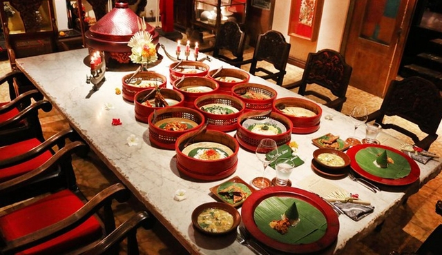 Grand Rijsttafel&nbsp;&mdash; Dutch Colonial era Smorgasbord