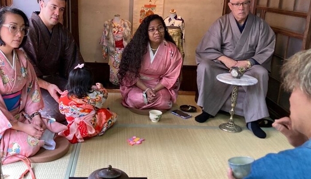 Kyoto Kimono and Tea Ceremony Experience