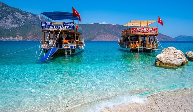 Solada Island Guided Boat Trip from Antalya with Lunch