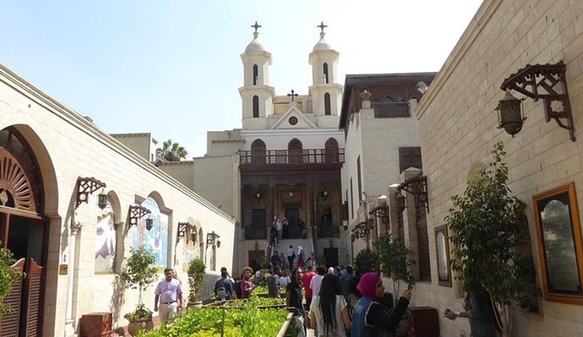 Private Coptic Cairo Cave , Hanging Church ST Simon monastery