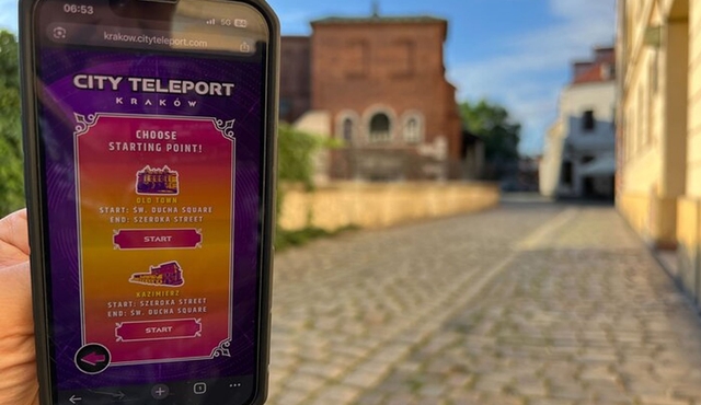 Krakow Interactive City Tour Game