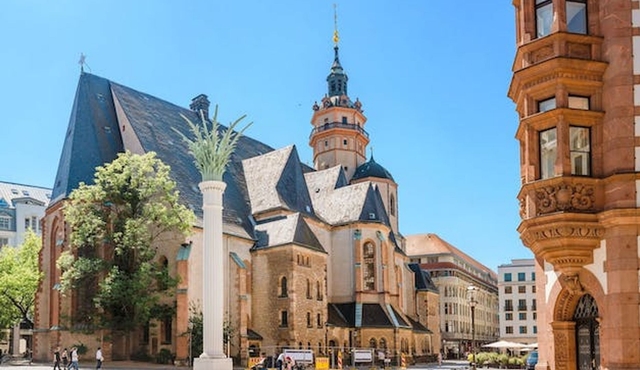 Self‐guided audio tour to the top sights of Leipzig