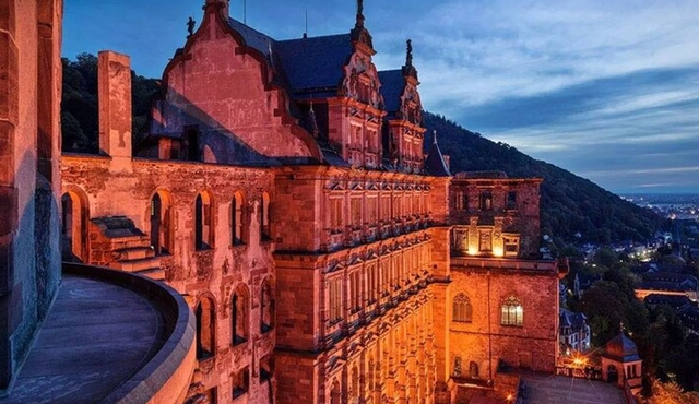 from Frankfurt: magnificent Heidelberg &Mannheim Christmas Market