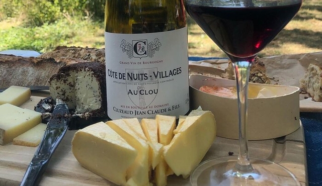 Cheese and Wine Pairing 1‐Hour Session in Dijon
