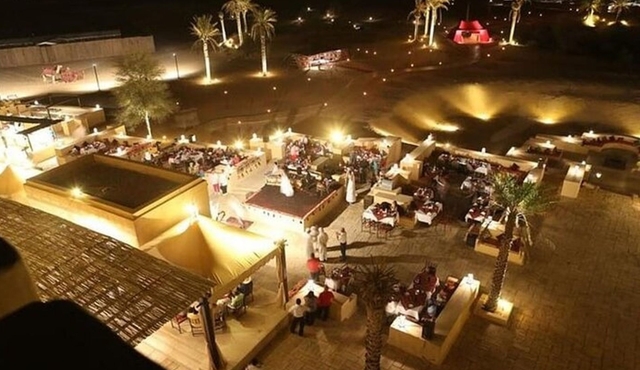 Agafay quad sunset Camel Reading diner with show