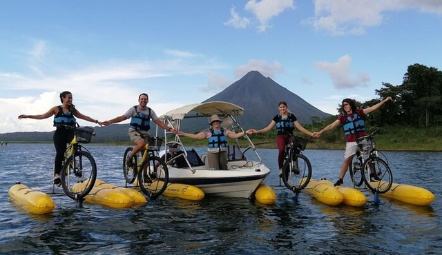 Water Bike or Kayaks on the Arenal Lake