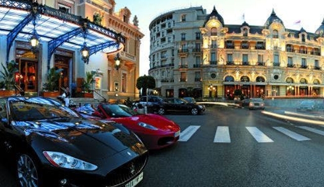 Tour of Monaco by night from Nice
