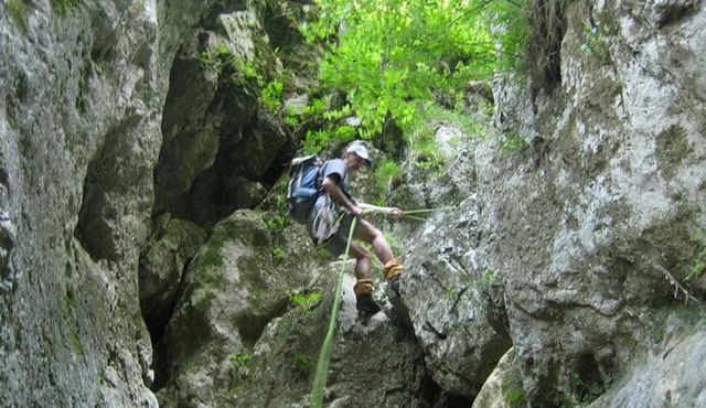 Canyoning on Dambovicioara Gorges from Brasov