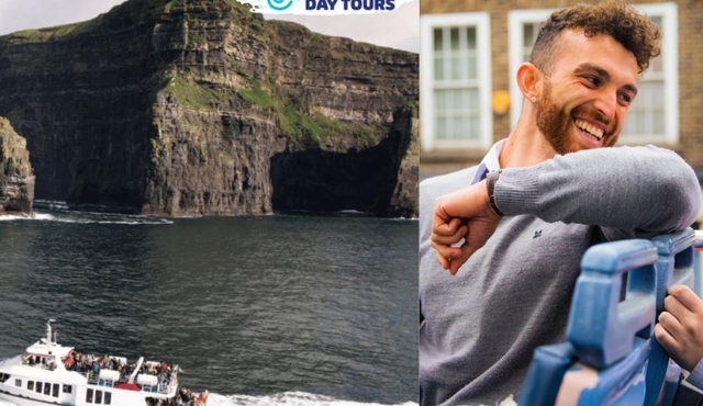 Combo: Cliffs of Moher Day Tour with Boat Tour and City Sightseeing Dublin 24-Hour