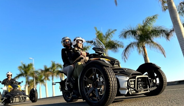 3 wheels motorcycle Coast Tour — Ryker — Gran Canaria Maspalomas