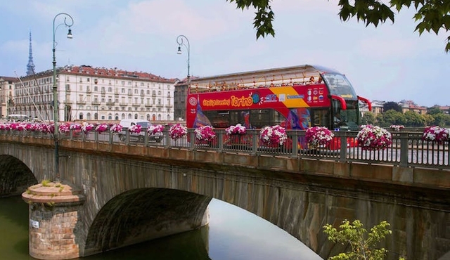 National Museum of Cinema and Mole Antonelliana with Turin 24 or 48‐hour hop‐on hop‐off bus tickets