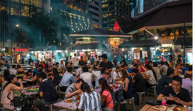 Private Tour Singapore Street Food & Night Tour