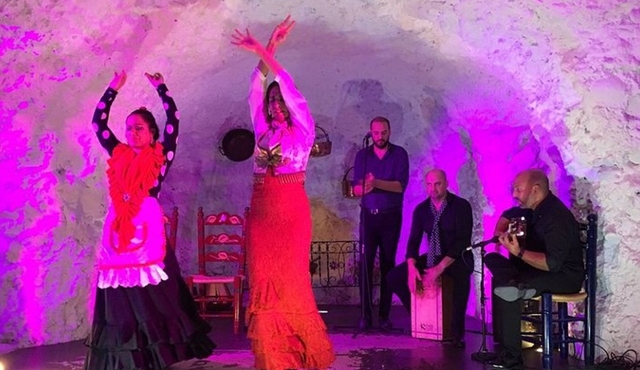 Granada Flamenco Nighttime Show and Tapas at Cave Restaurant