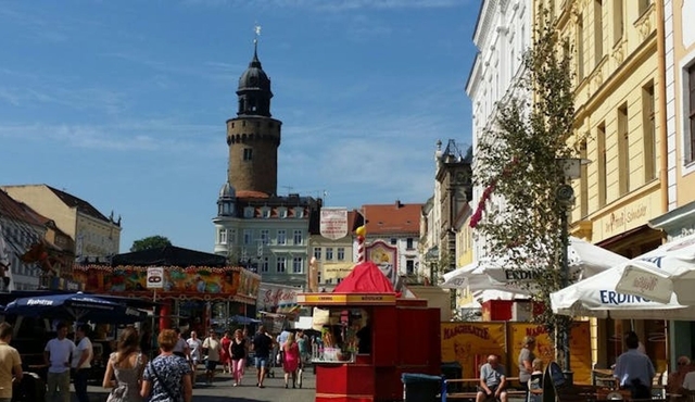 Architectural self‐guided audio tour in Görlitz
