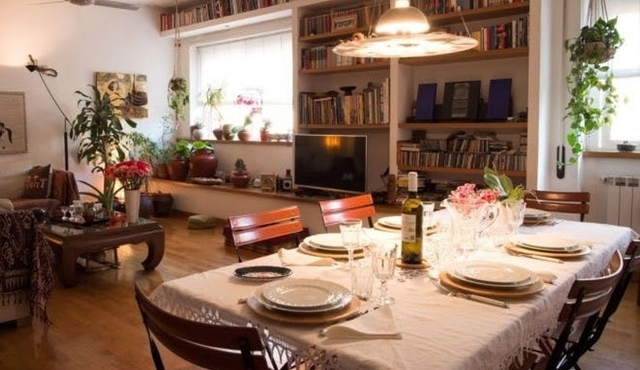 Rome: Lunch or Dinner and Cooking Show at a Cesarina's Home