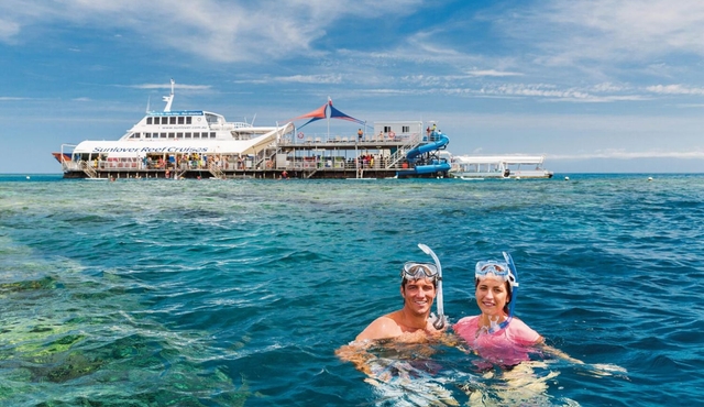 Cruise to Outer Reef & Fly Return – Full Day