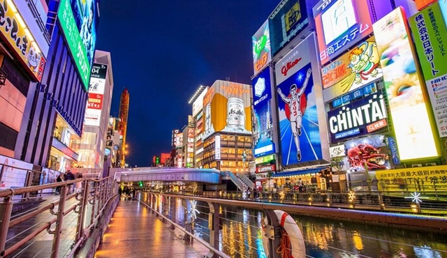 Osaka Nightlife Adventure: Bar Hopping, Shopping and Sightseeing