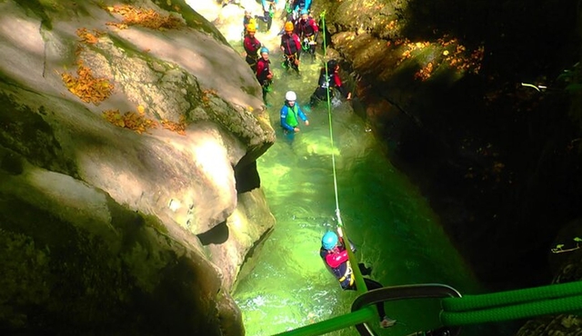 Furon Canyon Canyoning Experience Near Grenoble