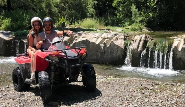 Alcantara Gorges Quad Tour 70% off road — 1 HOUR