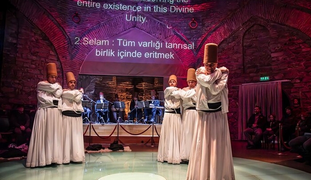 Istanbul Whirling Dervish Show at Hodjapasha Culture Center