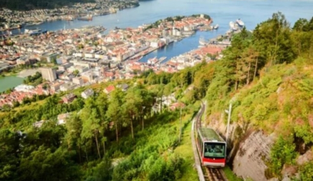 Shore Excursion Bergen Sightseeing with Funicular Railway