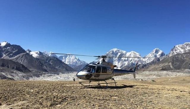 Everest base camp helicopter tour