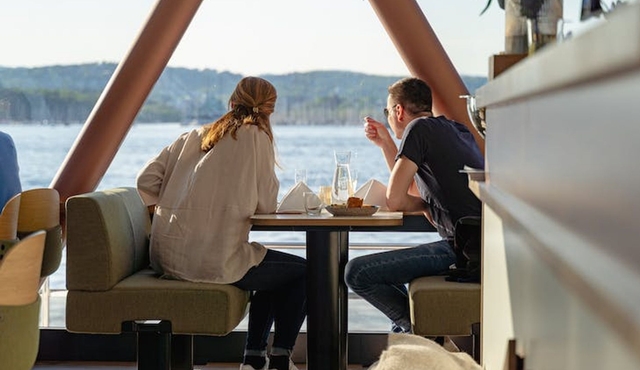 Picturesque dinner cruise in Oslo