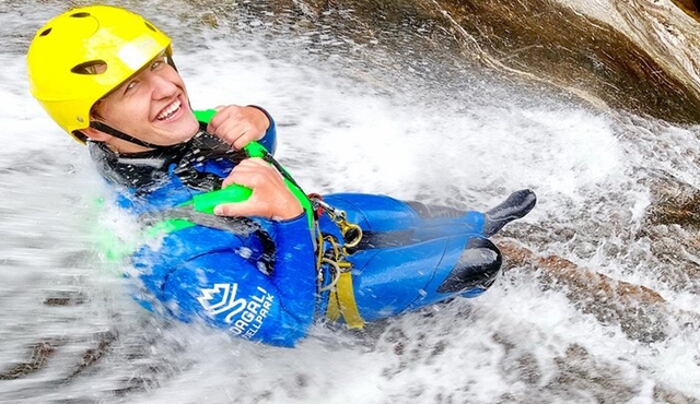 Canyoning Adventure in Hidden Mountain Rapids near Geilo