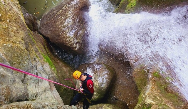 Canyoning Grenoble The Versoud canyon