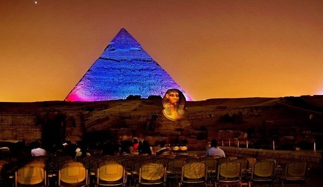Sound&light show,Giza pyramids‐Friends‐families,couples,solo