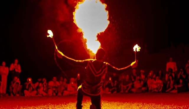 Marrakech: Agafay Desert Dinner Show with Sunset Camel Ride