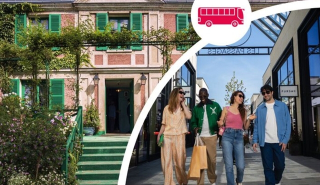 Paris: Giverny, Fondation Monet, McArthurGlen Outlet Shopping