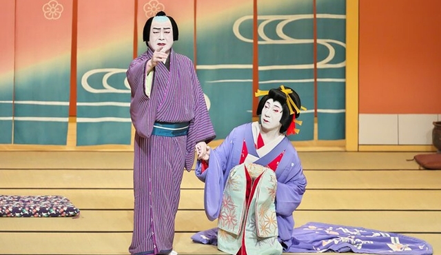 KABUKI performance presented by National Theatre in Koto, Tokyo