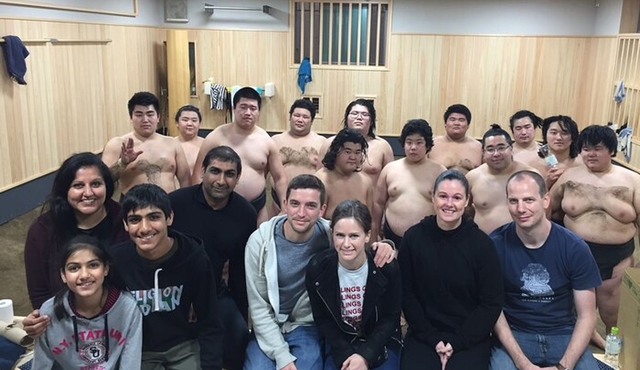 Exclusive Access to a Sumo Training Session in Tokyo