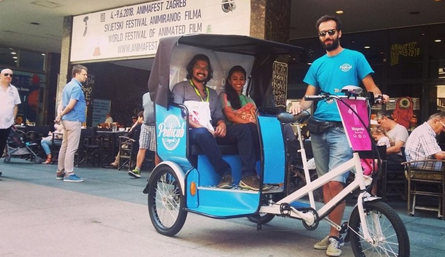 Private Zagreb Pedicab Tour