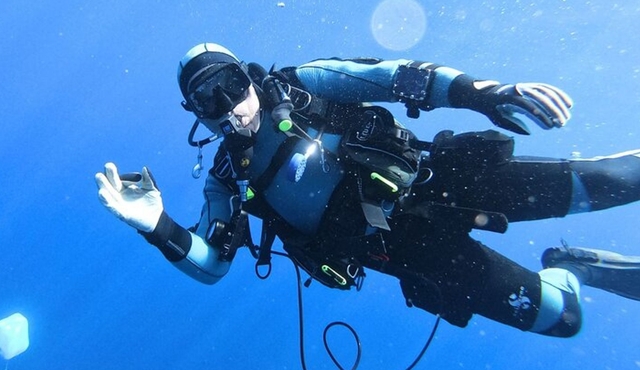 Diving in the Gulf of Angels in Cagliari