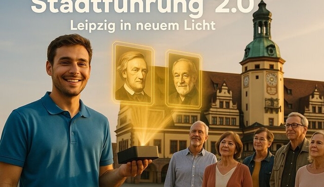 Leipzig in a new light - guided city tour 2.0 with wow effect!