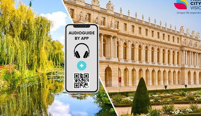 Giverny & Versailles Audio Guided Day Trip with Lunch from Paris