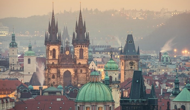Prague: main touristic points