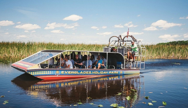 Visite de Miami et aventure en hydroglisseur dans les Everglades
