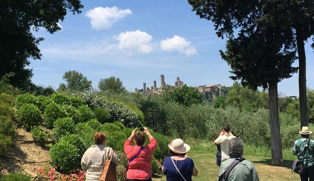 Volterra and San Gimignano from Lucca