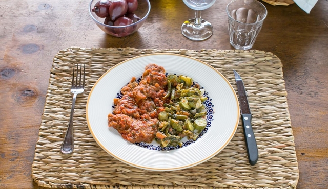 Small Group Market tour and Dining Experience at a local's home in Foligno