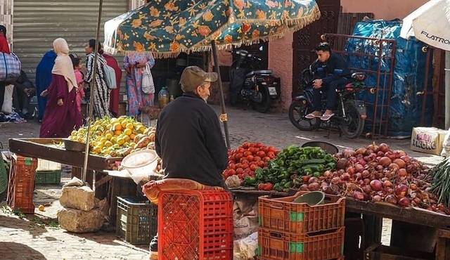 The vibrant of Marrakech