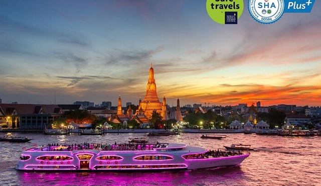 5 Star Luxury Bangkok Dinner Cruise On Wonderful Pearl Cruise