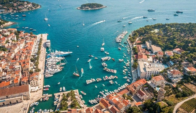 Private Hvar, Brac, and Pakleni Islands Boat Cruise from Split