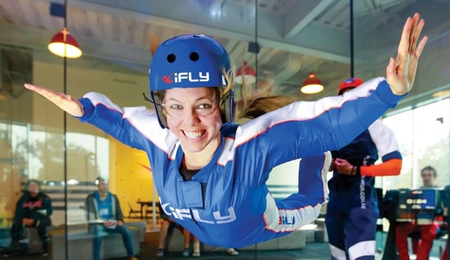 San Antonio Indoor Skydiving Experience with Two Flights