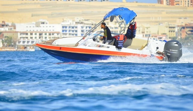 Orange Island By Speed Boat Snorkeling & Water Sports — Hurghada