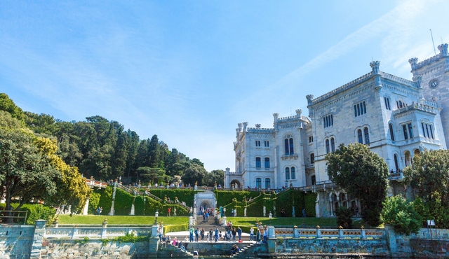 Trieste scenic guided tour to Miramare Castle