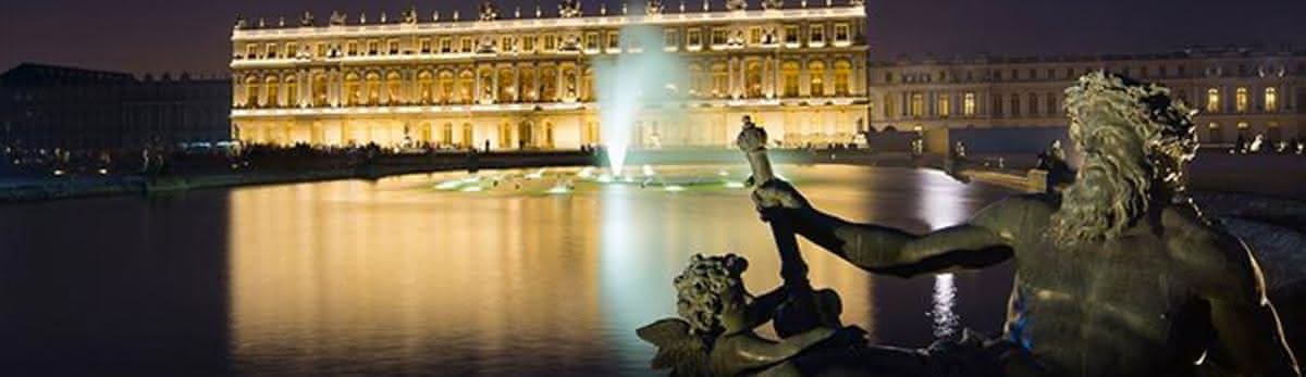 Fountains Night Show in Versailles